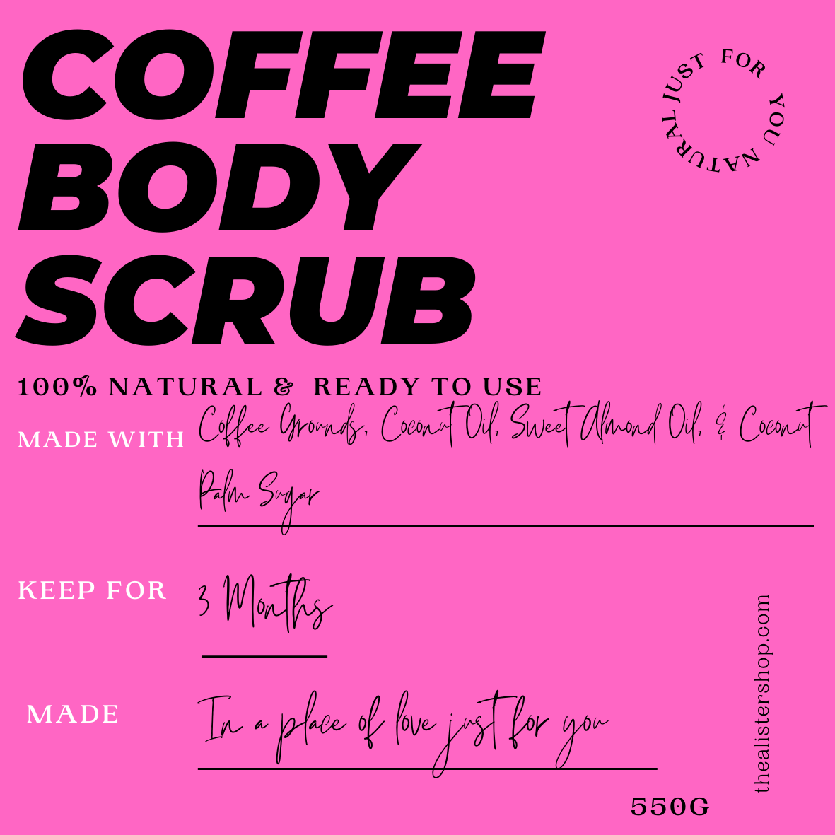 Coffee Body Scrub