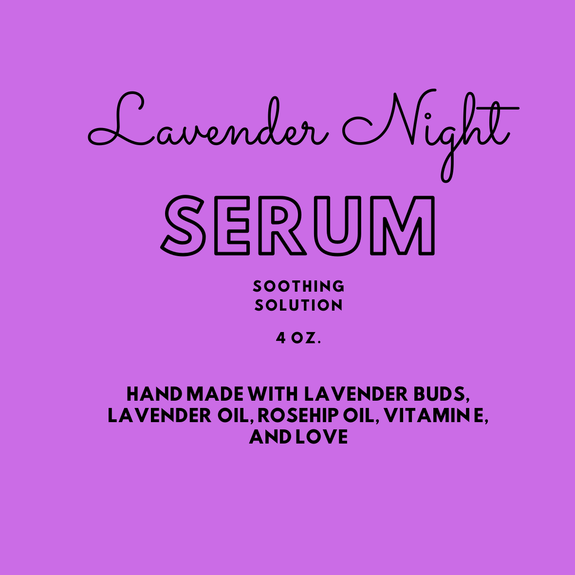 Lavender Night Serum