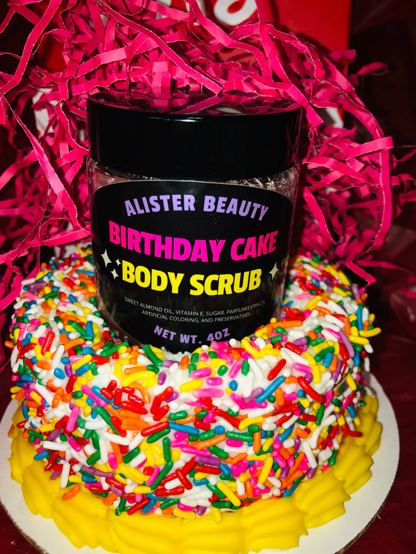 Birthday Cake Body Scrub